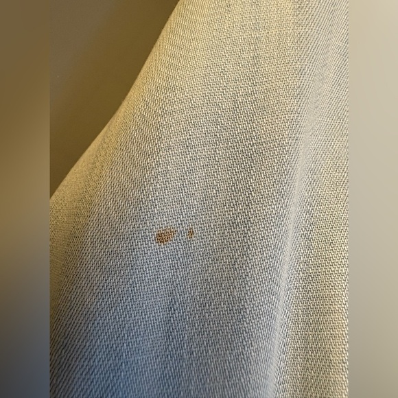 GAP Blue Relaxed Button Down light wash denim Collared shirt women's size Small - Picture 4 of 7